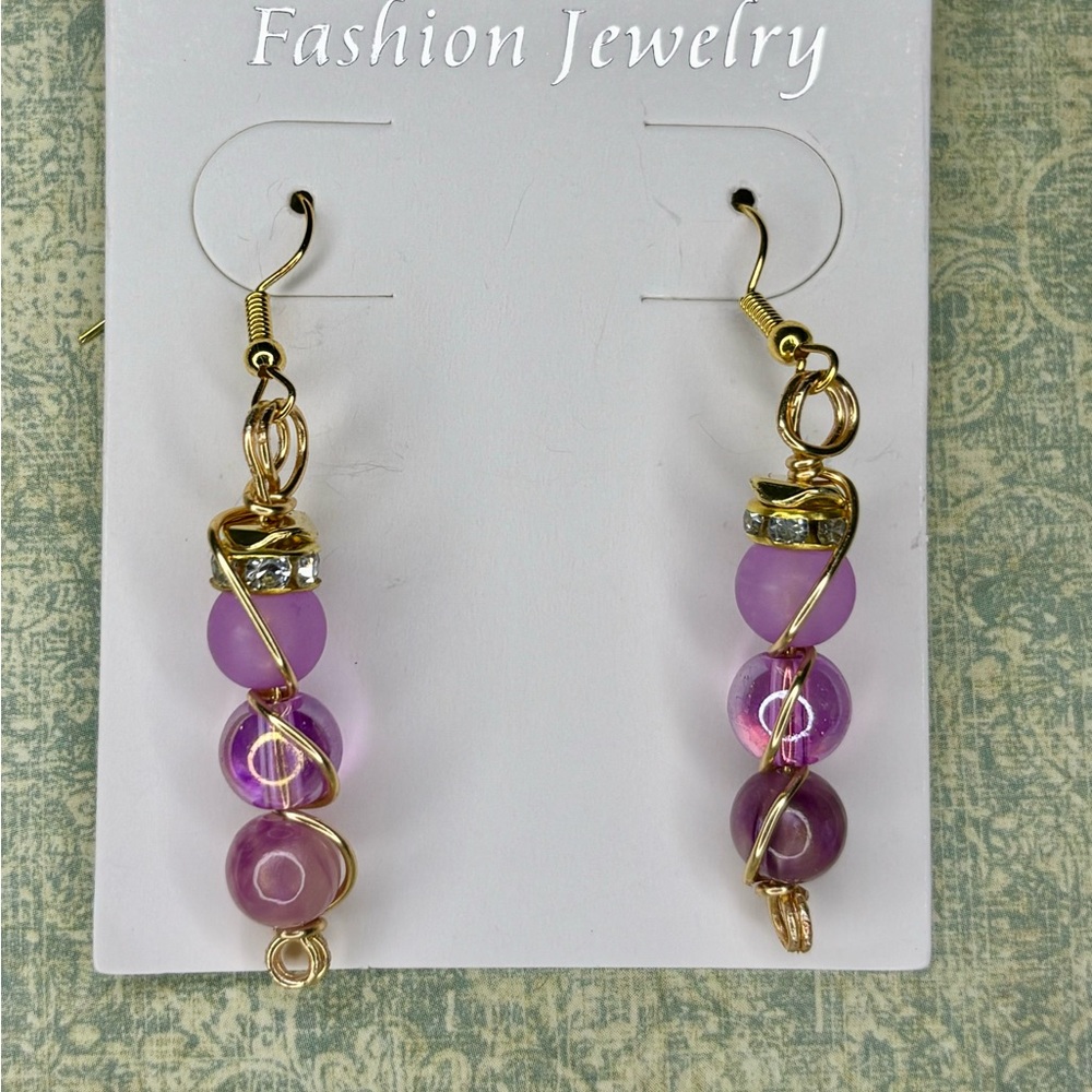 New beautiful earrings